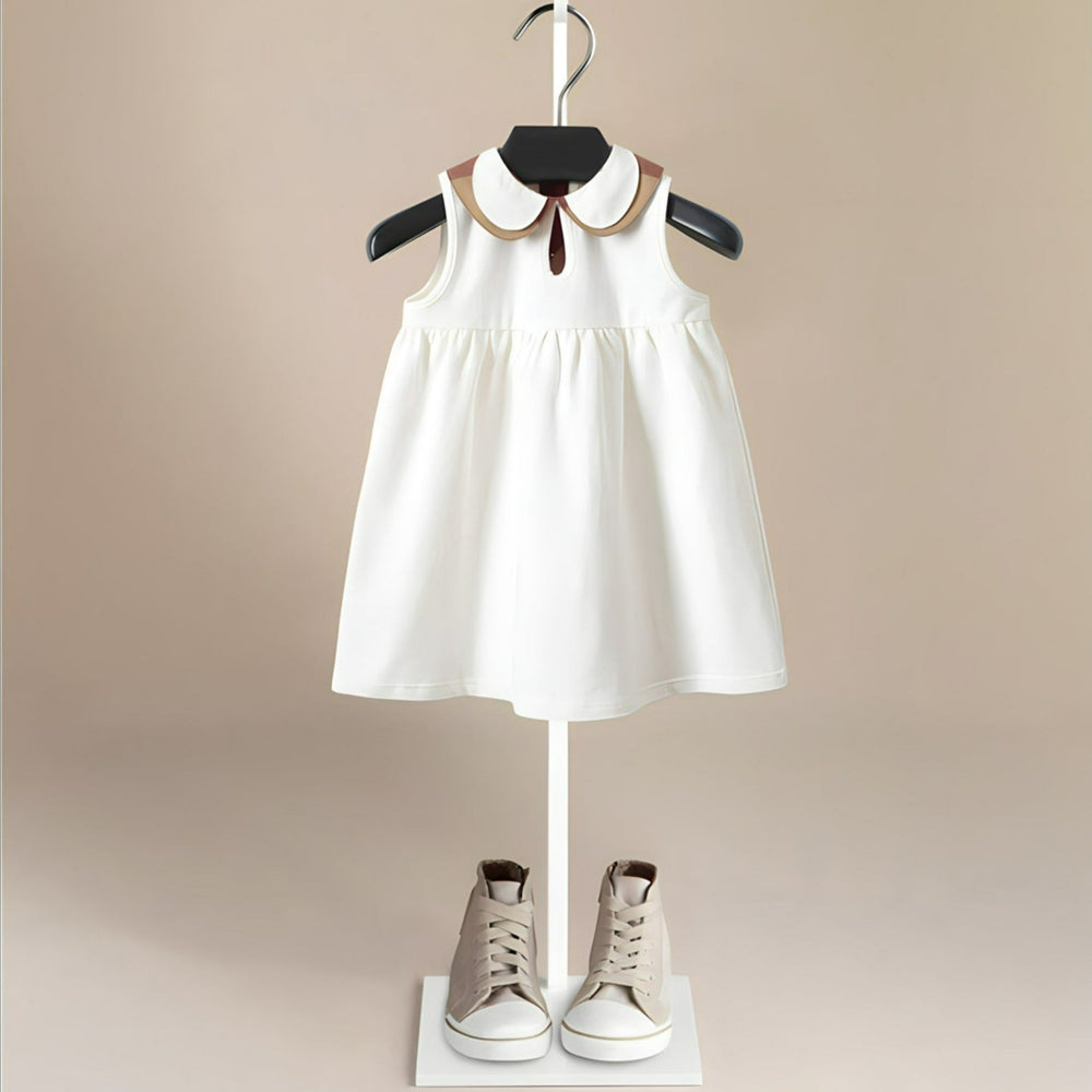 36 White Organic Cotton Cecilia Dress